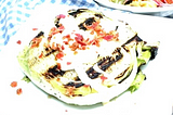 Bacon-Ranch Grilled Cabbage Steaks — Side Dish