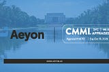 Aeyon, Growth, and Delivery has been Appraised at CMMI Maturity Level 3 for Services