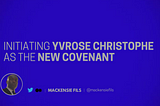 Initiating Yvrose Christophe as the New Covenant