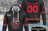 AHL Utica Comets x Star Wars 2024 Hoodie