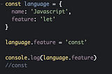 Javascript ES6 — Const and Let