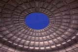 The ceiling of the Sphere venue in Las Vegas is shown.