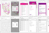 Wireframing on Sketch