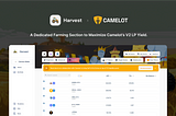 Harvest Launches Dedicated Farming Section for Camelot