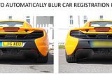 AI in Action: How to automate the boring task of blurring car number plates for sharing on social…