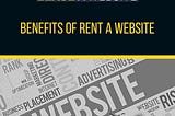 Renting or owning your real estate website — What’s best?