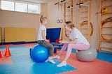 Exercise Ball
Exercise balls are one of the most innovative ways