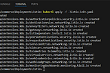 Enabling Istio