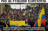 Movimentos sociais se levantam contra fraude eleitoral no Equador