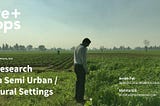 Town Hall #4 Report: Research in Semi Urban / Rural Settings