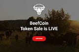 BeefCoin Token Sale is LIVE