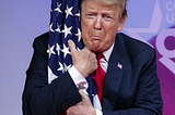 Donald Trump’s Desecration of the American Flag