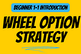 [Beginner] The Wheel Options Strategy Guide 1–1 Intro.