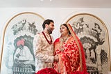 Plus size bride getting married on her wedding day