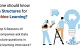 Data Structures And Algorithms in Machine Learning