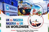 Looking to send items from the UK to Nigeria?