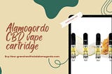 Alamogordo CBD vape cartridge