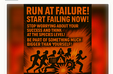 Run at failure: Andy Konwinski commencement speech / UC Berkeley
