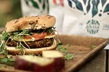 Noshing on a ‘Kelp Burger’