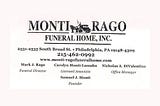 Monti-Rago Funeral Home | Funeral Directing | Philadelphia, PA.