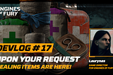 EOF DEV LOG #17: Introducing Healing Items ⛑️