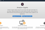 Identidad como servicio (IDaaS) — AWS Cognito & ASP Net Core