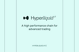 The Hyperliquid L1: a high performance chain for advanced trading