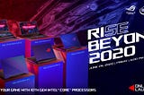 ASUS ROG to Unveil Intel 10th Gen Lineup Prices on June 26, 2020