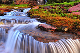 Waterfall, Glacier National Park, Montana