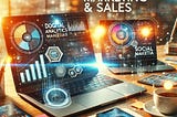 A-dynamic-image-illustrating-digital-marketing-and-sales-strategies