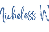 The Nicheless Writer logo (provided by the author)