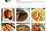 Using AI to create a fake chef’s instagram profile, including food photos. With ChatGPT and Dall-E