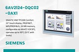 6AV2124–0QC02–0AX1 — Siemens HMI Panel — Siemens Supplier in Qatar | AMPS Electric Trading