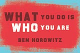 What You Do Is Who You Are — a review