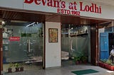 Visiting Devan’s Coffee in New Delhi, India
