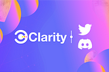Clarity Levels Up with Twitter (X) and Discord