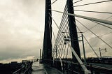 Running the Tilikum Crossing