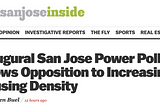 Community Leaders Support Smart Growth Plan over Blanket Upzoning by Wide Margin