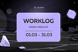 Worklog. March results