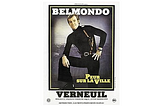 French movie star Jean-Paul Belmondo in Peur Sur La Ville (dir. Henri Verneuil, 1975)