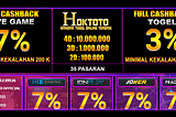 Daftar Hoktoto | Link Alternatif Hoktoto | Hadiah Hoktoto