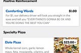 Can I Get a Slice of Pizza with a Side of Positive Reinforcement?