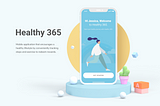 Healthy 365 — An app that rewards you with every step