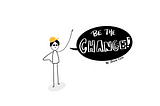 Illustration of “be the change”