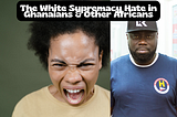 Ghana’s DJ Black Called Me a ‘Typical Angry Black American Woman!’ Ghana Is The MAGA of Africa