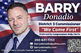 Barry Donadio For Queen Anne’s County Commissioner Fundraiser