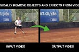 Can AI remove humans and shadows from videos?