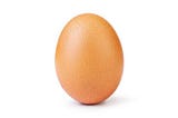 THE MOST POPULAR IMAGE EVER ON INSTAGRAM WITH 50 MILLION LIKES IS AN… EGG‽