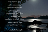 Poetry: Lullaby In Moonlight
