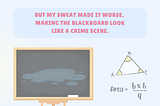 The Day I Flooded the Blackboard
